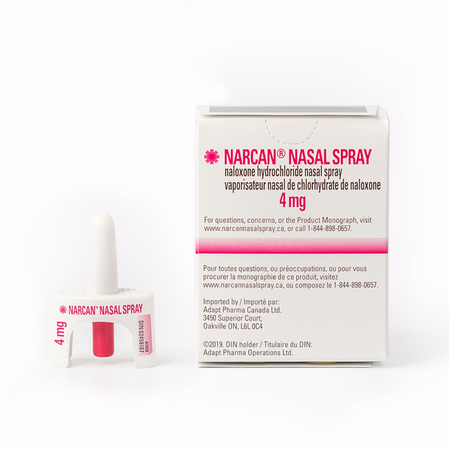 Narcan 4mg Nasal Spray 2 Pack