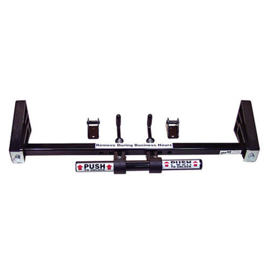 Ultra Dog Door Security Bar For Double Outswing Door Without Mullion